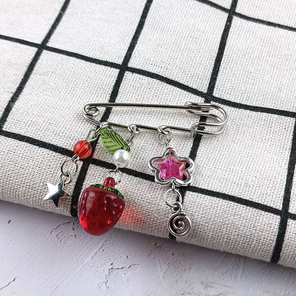 小香风胸针平面锌合金饰品衣饰滴油胸针时尚百搭女款滴油胸针2