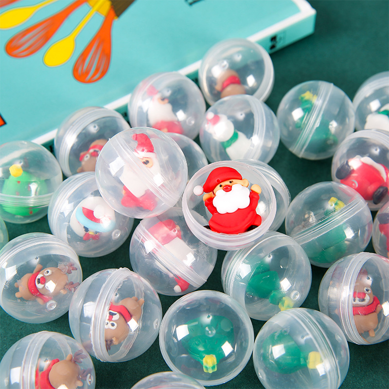 Christmas gacha machine toys, Christmas dolls, interactive gacha toys for children and kindergartens, wholesale of kindergarten gifts full figure