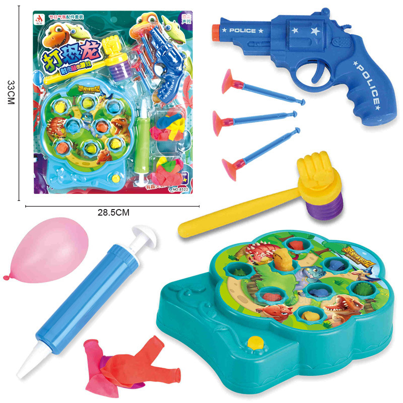 A free shipping electric music whack-a-mouse set for shopping malls, supermarkets, ancient city stalls, stress-relieving game consoles and toys Specification drawing