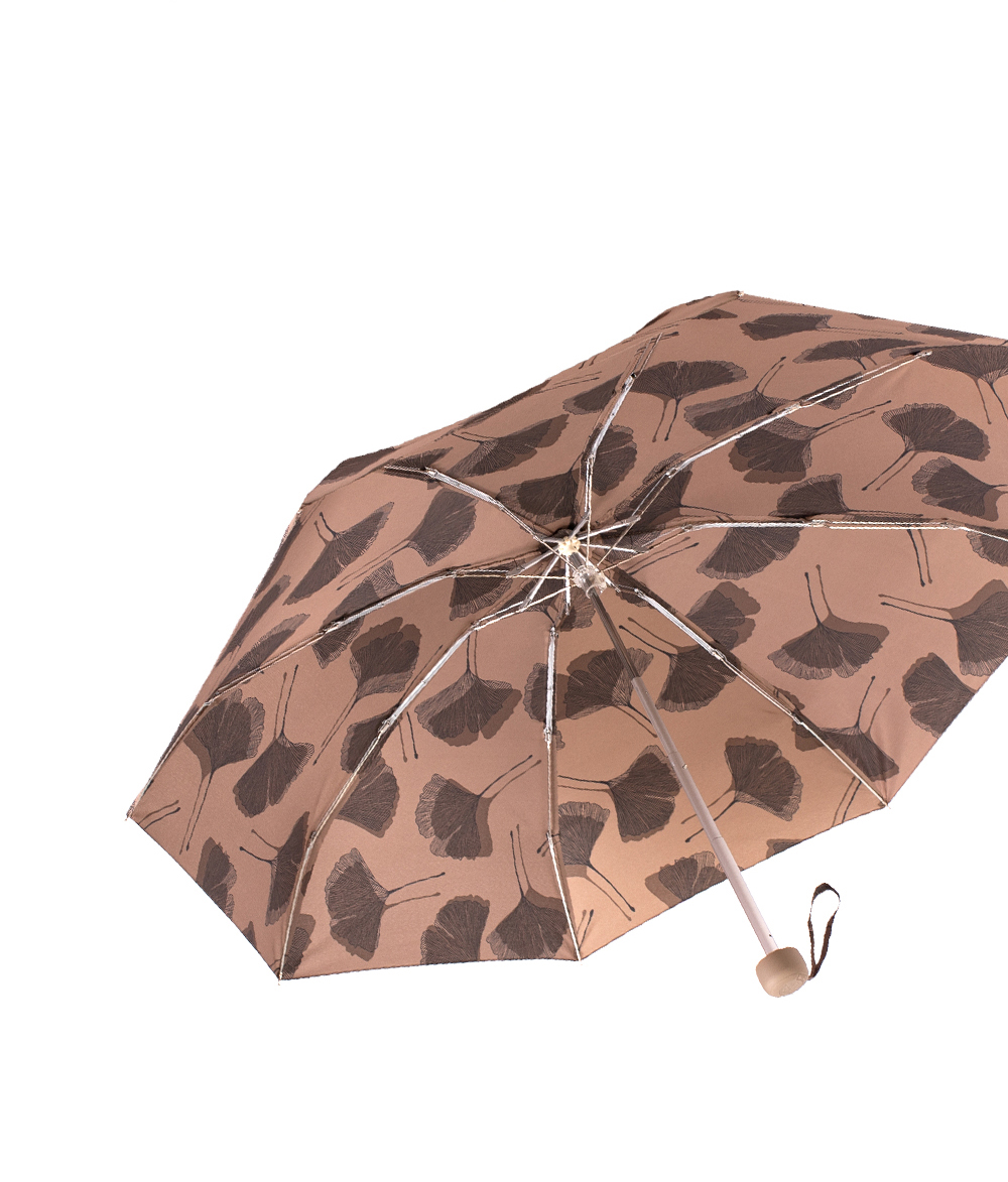星宝伞5209五折口袋雨伞雨伞超轻全铝合金晴雨伞包包女士伞简约树叶图案雨伞详情10