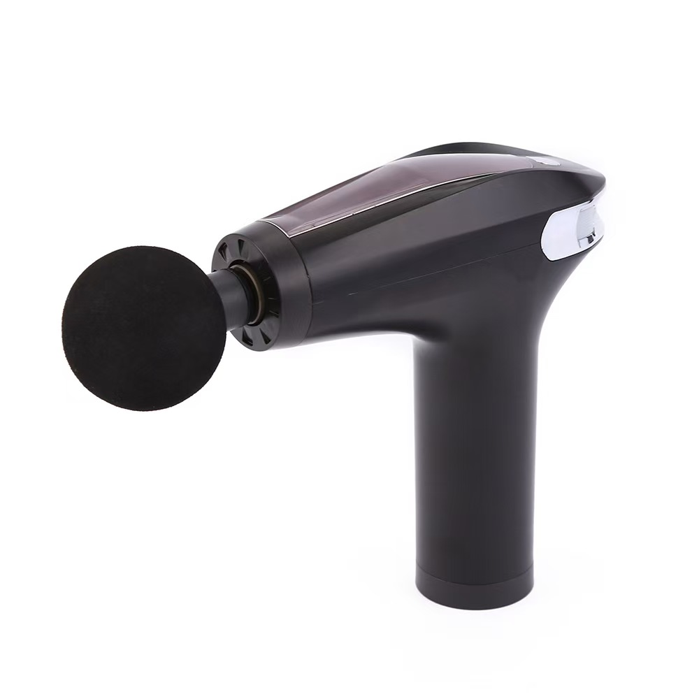 Extended handle fascia gun, home detachable handle fitness and relaxation muscle massager, LED display screen Specification image