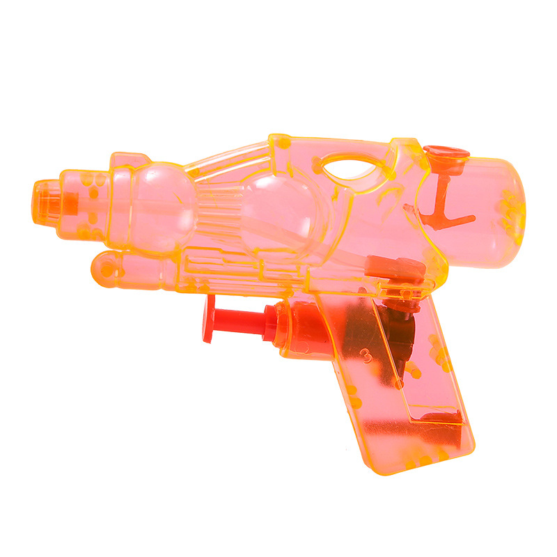 Plastic transparent handheld small water gun, beach children's water play toy, children's toy water gun, mini water spray gun toy Item Picture