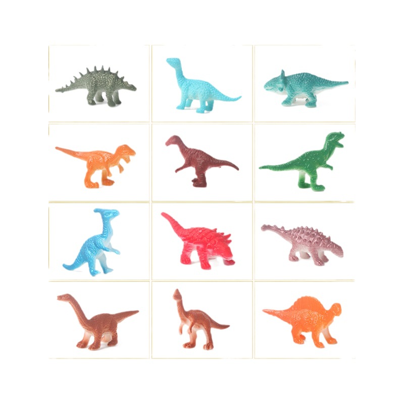 Cross-border simulation children's model toys, odorless and durable, children's early education, intelligence and cognition, Jurassic dinosaur set Item Picture