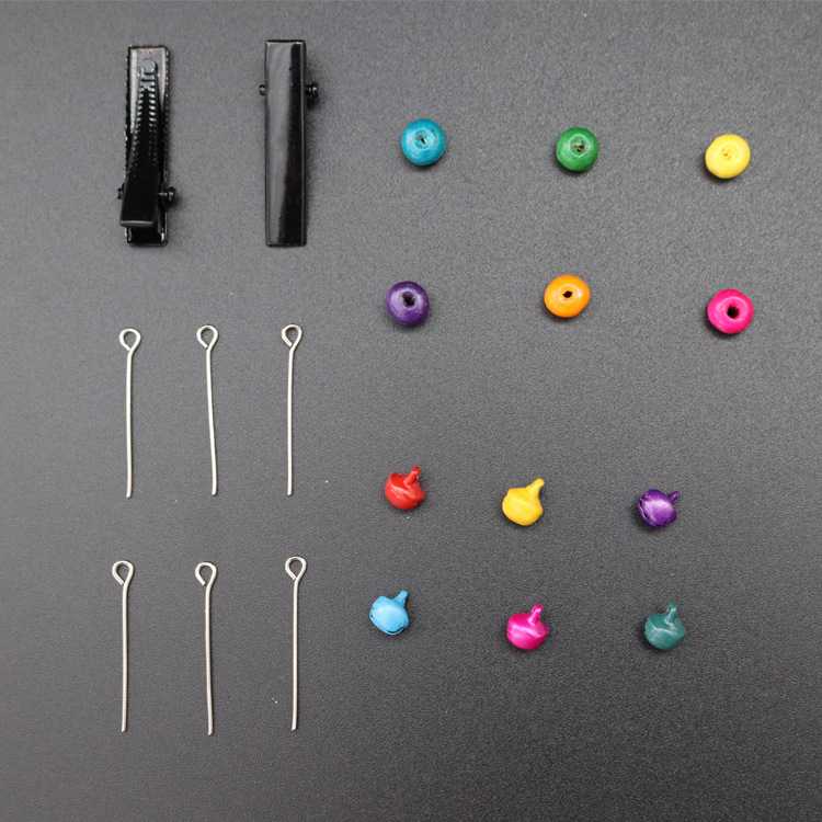Liyuan soft clay, clay, brooches, tool accessories, colored clay materials, mobile phone lanyards, hair clips and other accessories wholesale details Picture