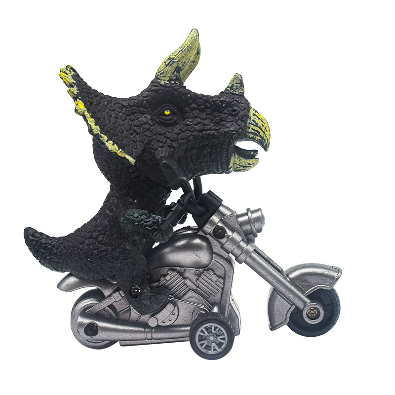 Export creative inertial dinosaur motorcycles, children's toys, wholesale in stock, new car molds, simulation dinosaurs Item Picture