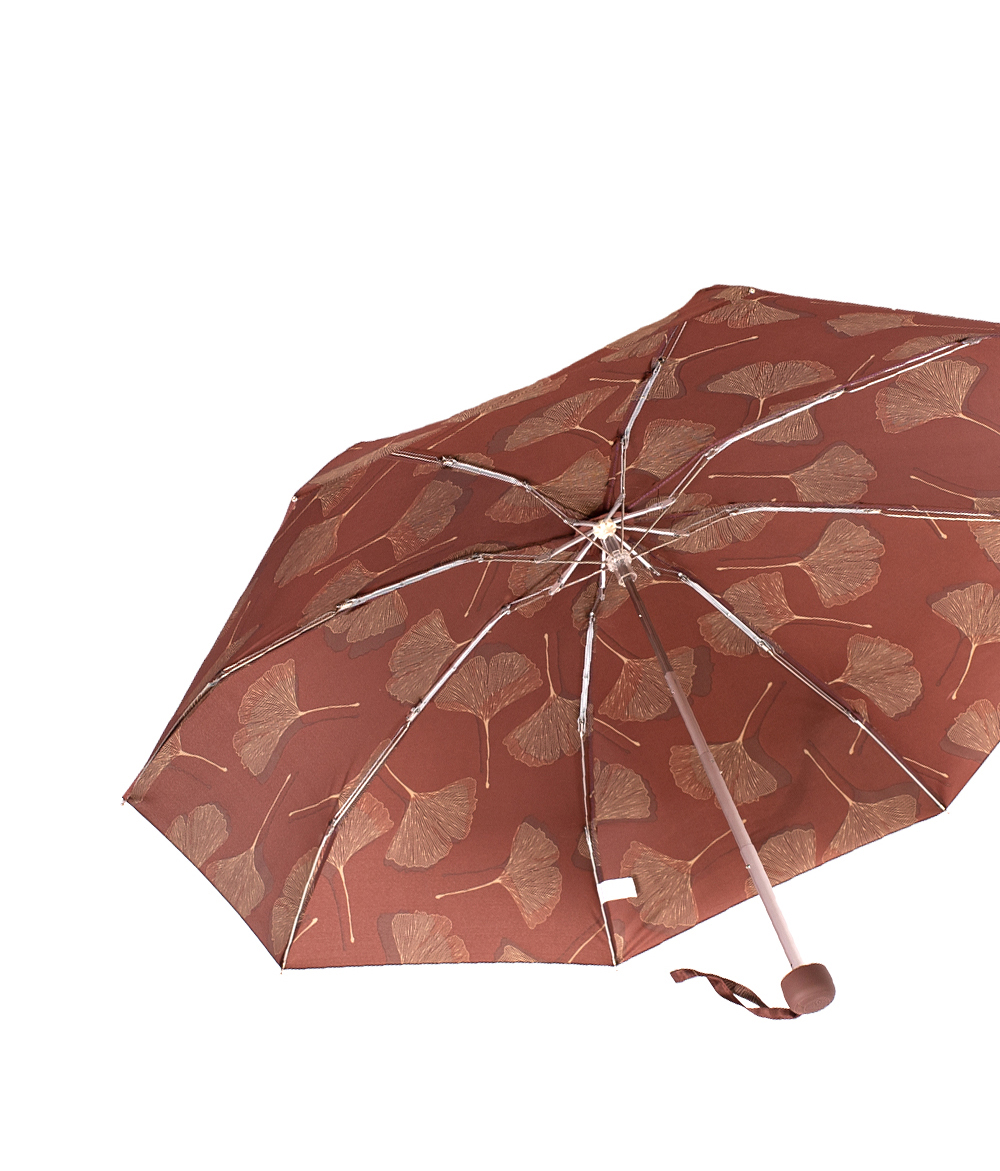 星宝伞5209五折口袋雨伞雨伞超轻全铝合金晴雨伞包包女士伞简约树叶图案雨伞详情12