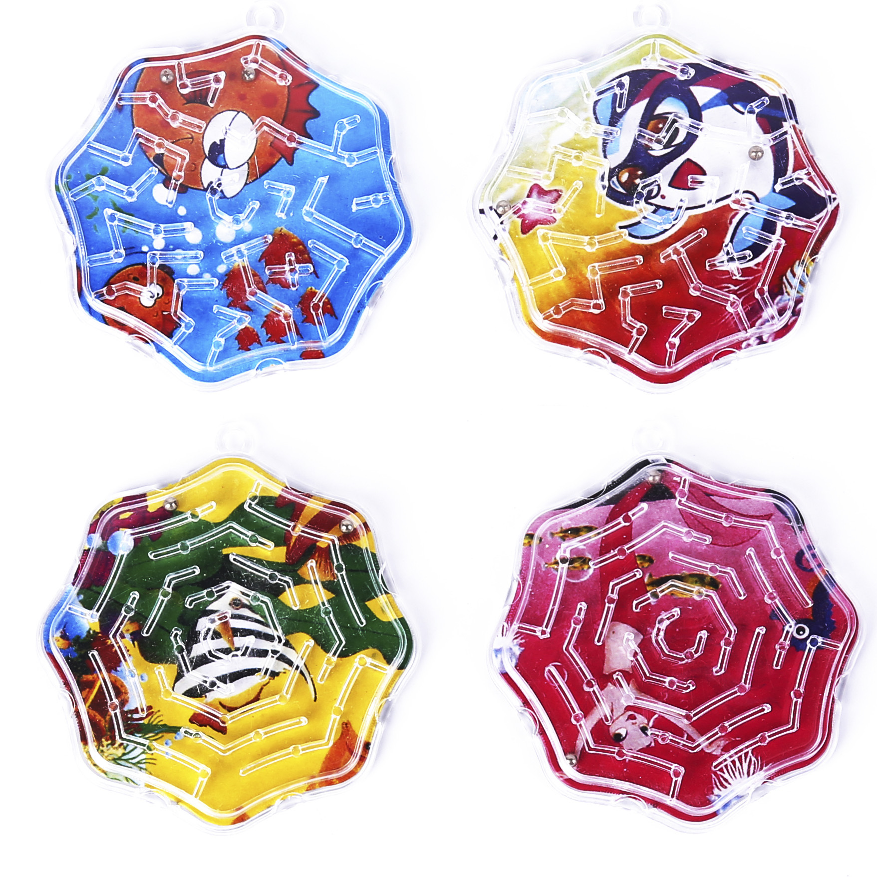 Circular maze, children's steel ball maze, educational toys, ball track maze, student prizes, street stall supply Item Picture