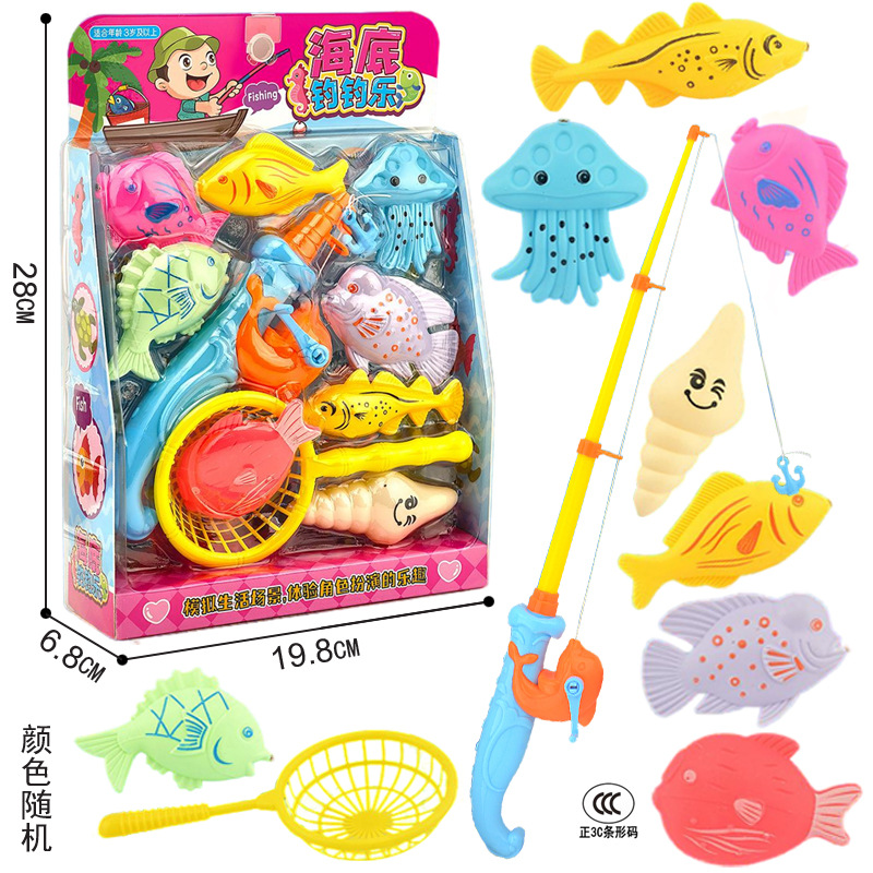 Large gathering, fishing toys, square, night market, street stalls, water play, magnetic kids, sundries store, campus supermarket, toys Specification drawing