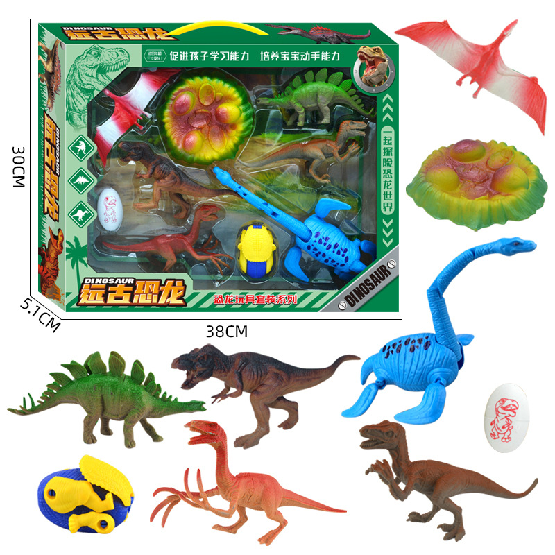 Free shipping, direct sales from the street stall manufacturer, transforming dinosaur models, dinosaur animal toys, boys' street stall toys wholesale full figure