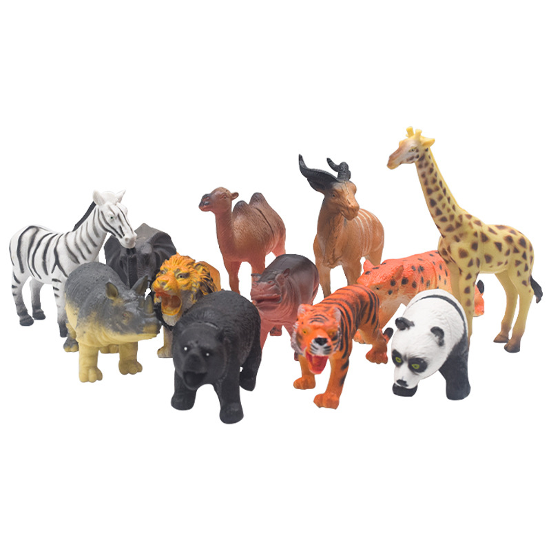 Children's simulation animal Fun animal set Original object Simulation child's first teacher 2022 New model toy Item Picture