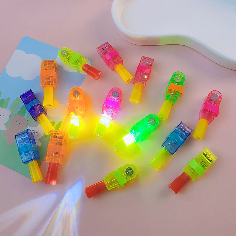 Cartoon finger projection lights, finger lights, ring lights, LED lights, hot-selling goods at street stalls, wholesale of children's luminous toys Application Scenario