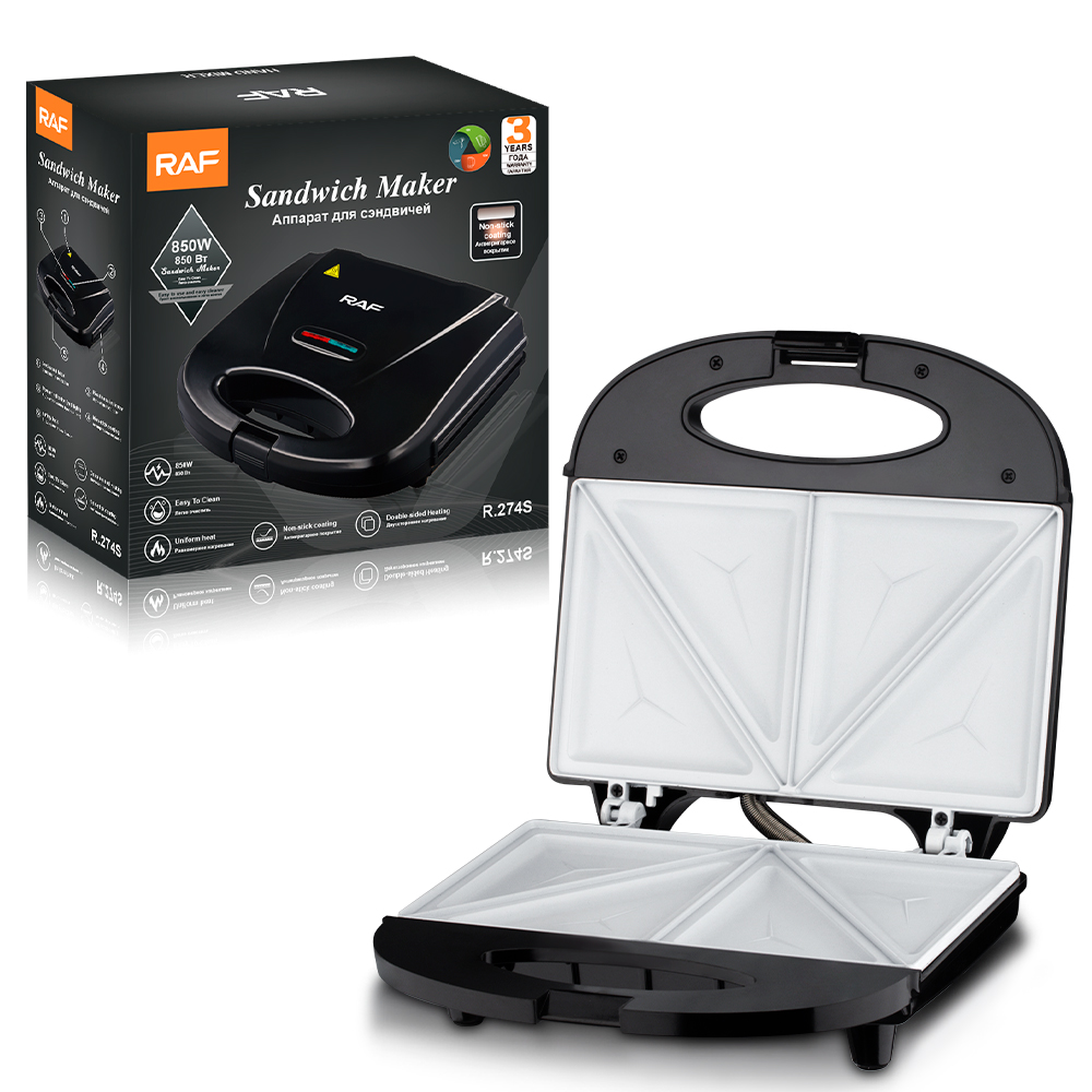 RAF household double-sided heating sandwich machine, multi-functional toaster, waffle breakfast machine, European standard cross-border breakfast machine Application Scenario