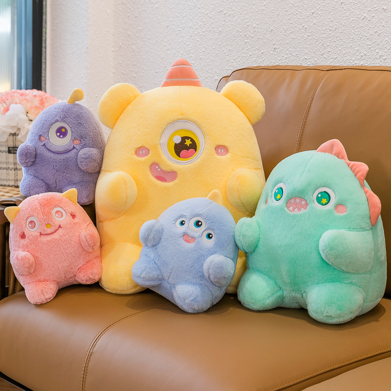 Douyin's same style little monster doll, children's birthday gift, claw machine doll, anime peripheral gift, plush toy full figure