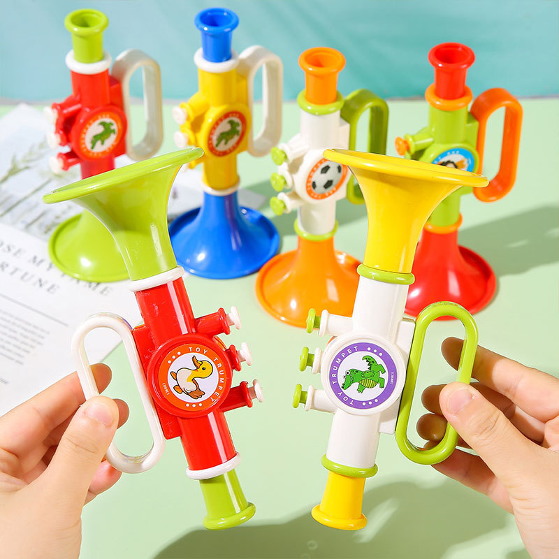 Children's small loudspeakers, popular voice-changing whistle toys, baby intelligence and early education music, infant and toddler street stall toys wholesale Specification drawing