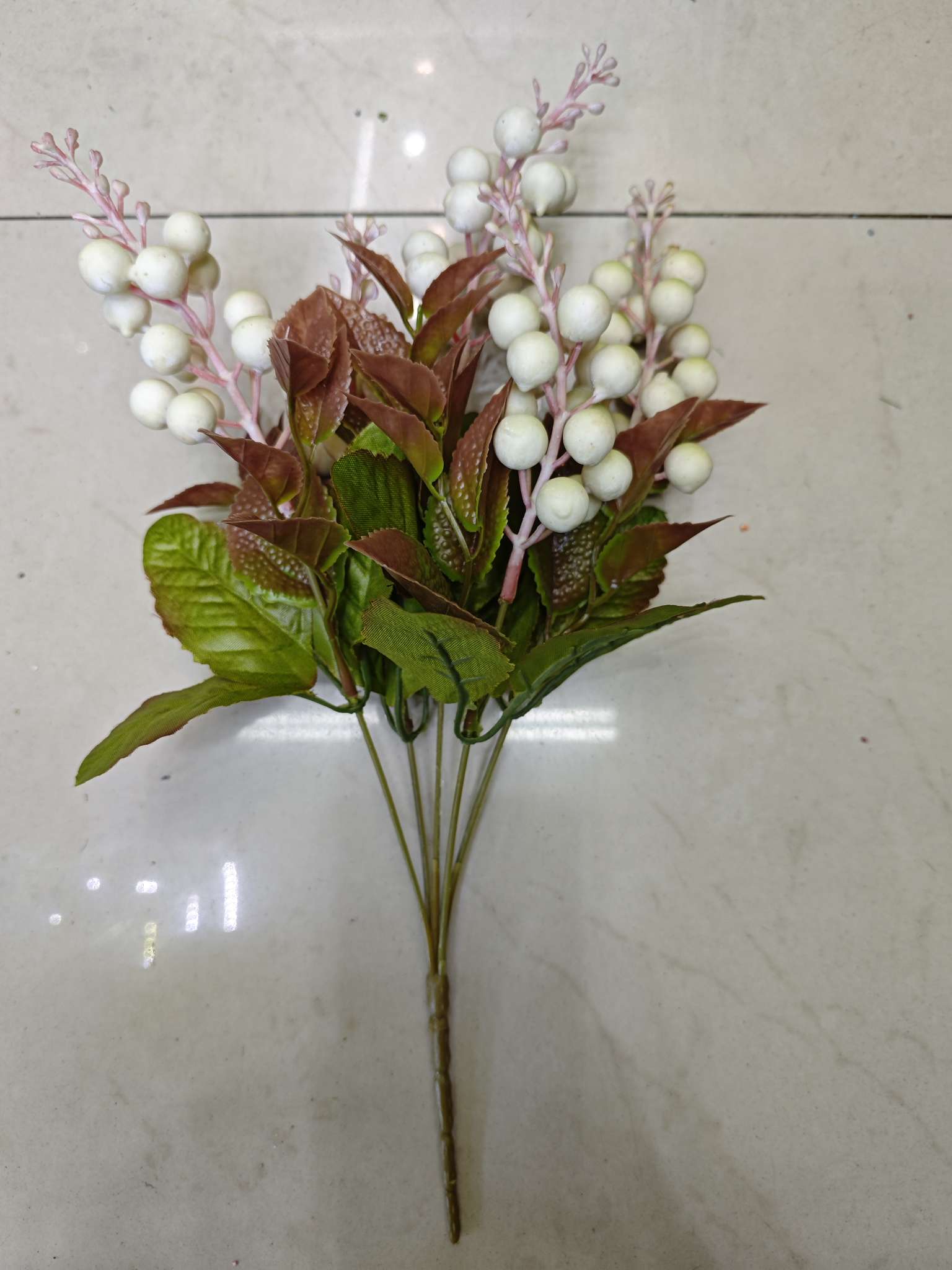 办公文化仿真园艺果实干花带香味圣诞小红果假蔬菜蝴蝶花装饰品仿真水果