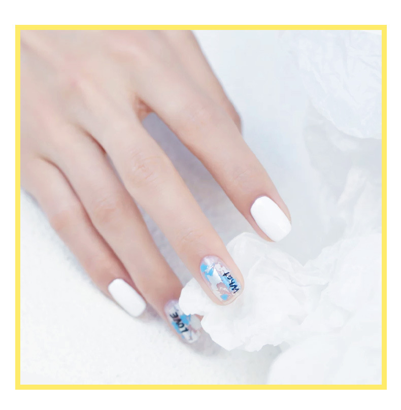 抖音爆款美甲专用白色转印胶美甲星空纸转印胶水星空胶可贴 牌详情7