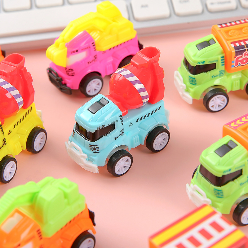 Huili Engineering Vehicle Mini inertial children's Boy toy car Press kindergarten toy wholesale toy car Application Scenario