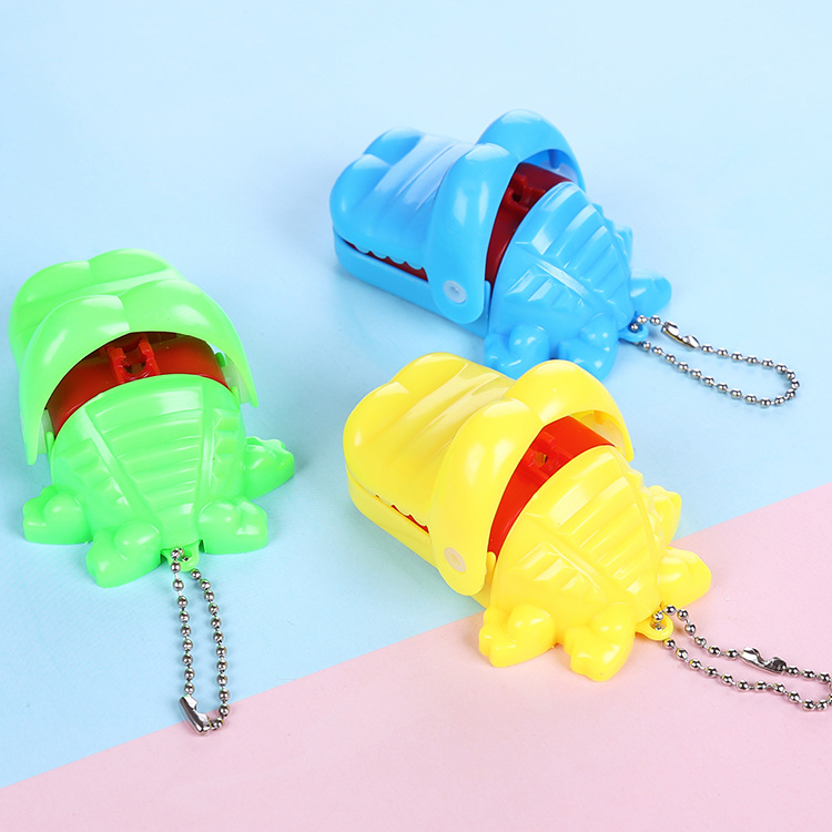 Mini crocodile biting fingers, party game, stress-relieving prank toy, Douyin, Internet celebrity, stress-relieving magic tool, hippopotamus shark Specification drawing