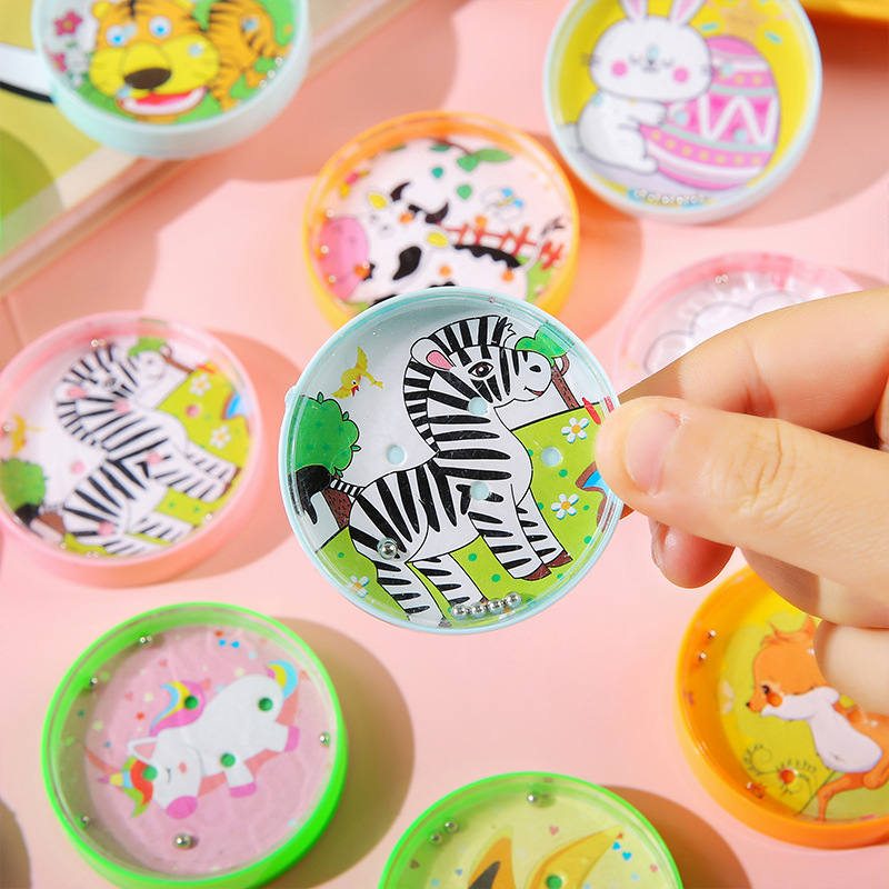 Children's disc maze, walking ball, hand balance ball, concentration training, educational toys, kindergarten gifts details Picture