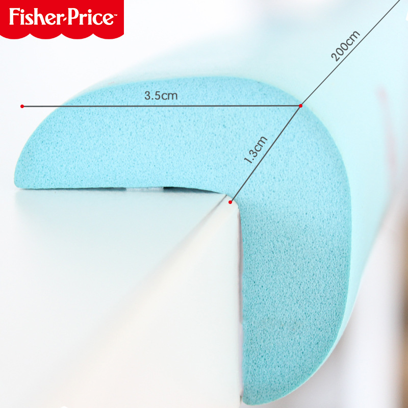Fisher-price anti-collision strip set for home use, children's corner protection, baby table corner anti-collision wall stickers, baby table edge wrapping Specification drawing