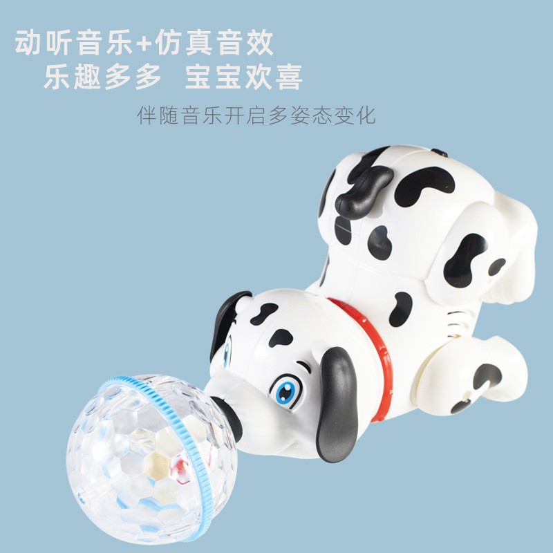 Electric vehicles can sing, dance, spin, puppy children, boys, girls, babies, and babies can move. Puppies can make sounds and run toys Specification drawing