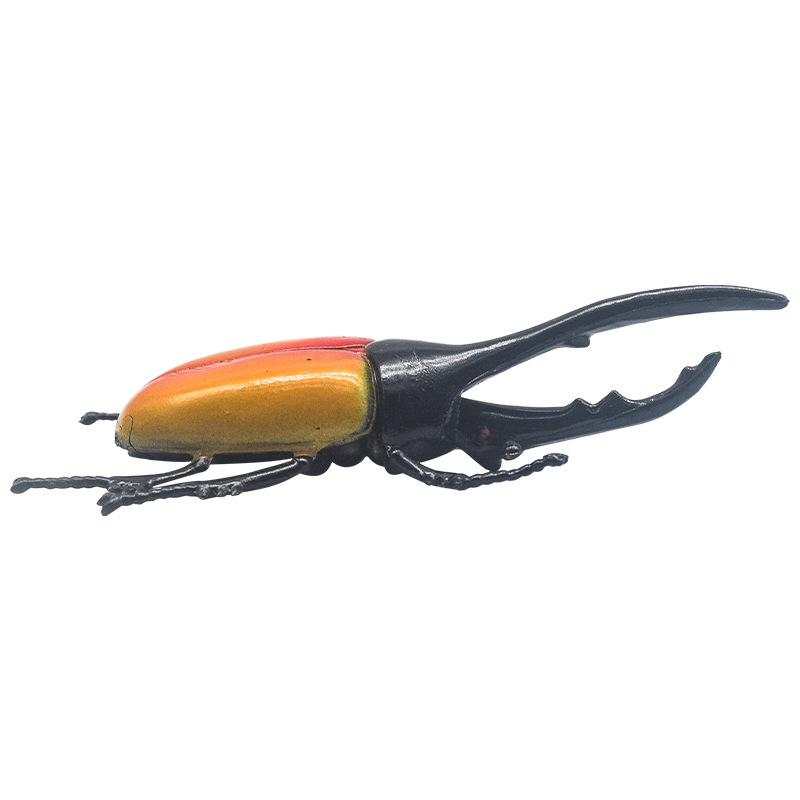 Carefully selected creative mini beetle model decoration new children's fun small toy set, realistic insect ornaments Item Picture