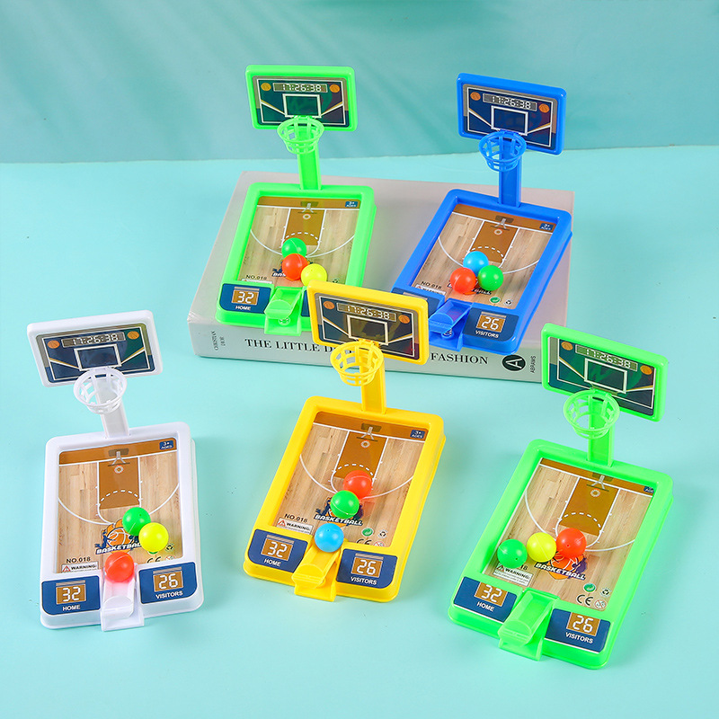 Wholesale of children's desktop basketball shooting machines, game consoles, mini basketball stands, parent-child interactive children's toys, and kindergarten gifts Specification drawing