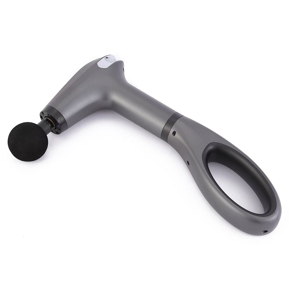 Extended handle fascia gun, home detachable handle fitness and relaxation muscle massager, LED display screen details Picture