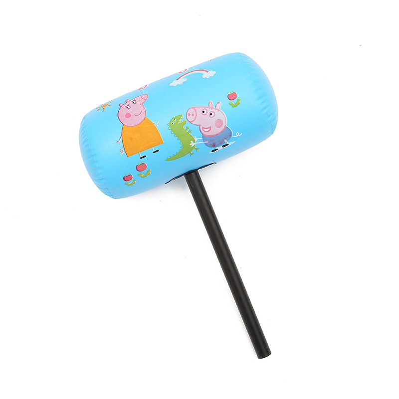 Wholesale PVC inflatable toy hammers, street stalls, cartoon inflatable hammers, large hammers, thousand-ton hammers, inflatable toys Specification drawing