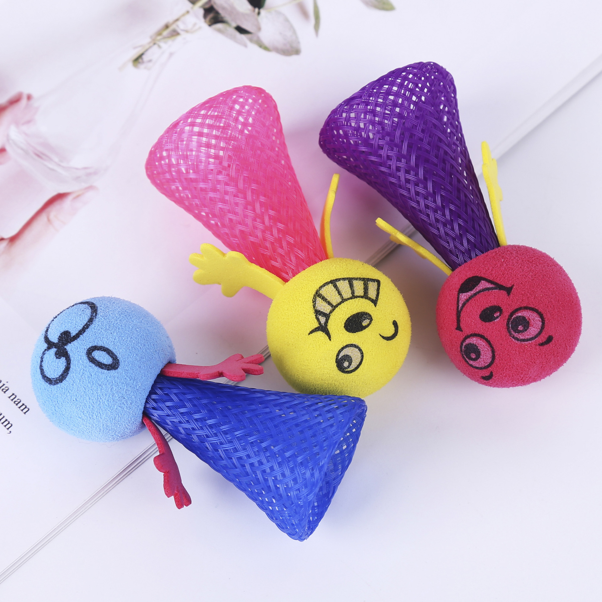 Wholesale of children's toys, including eva spring figures, jumping little people, and jumping people, as well as children's gifts and dolls Application Scenario