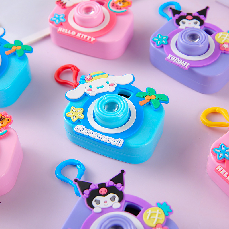 Mini projection camera, slide cartoon shape mini projector, classic childhood fun, street stall toy wholesale details Picture