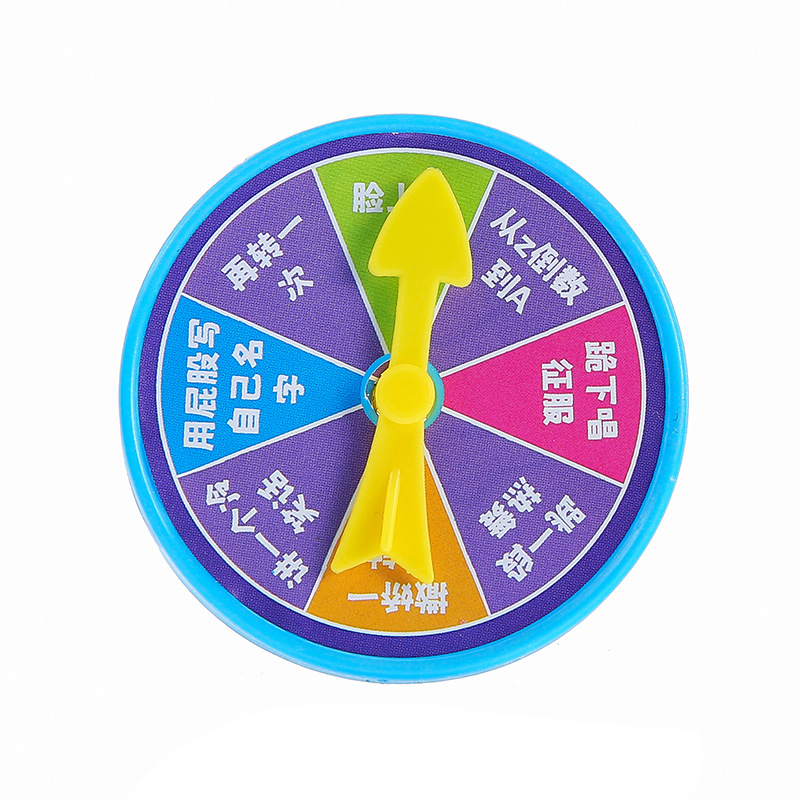 Parent-child interactive games, punishment board toys, entertainment small wheel, family gathering fun wheel, big adventure wholesale Item Picture
