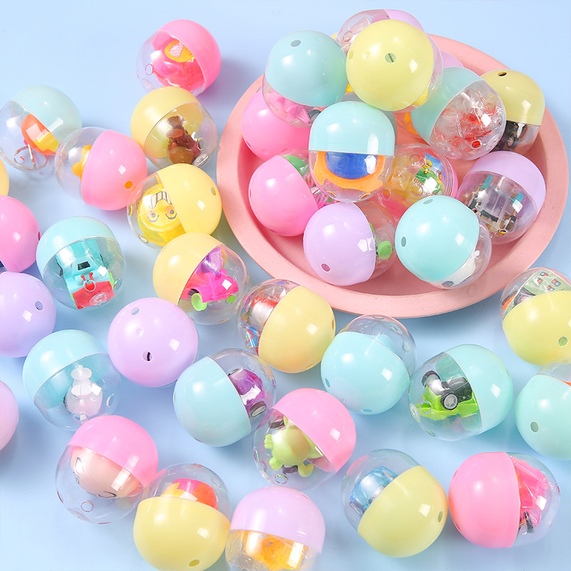47x55mm oval Gacha mixed assembly Gacha ball 47*55mm toy car gacha Kindergarten Award full figure