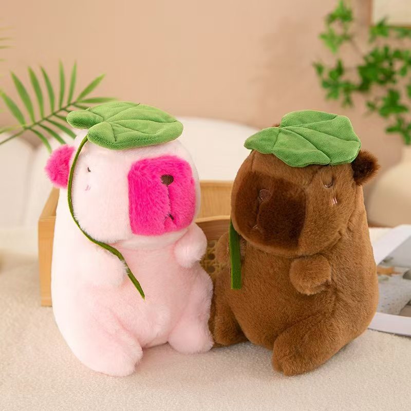 Cross-border Kapibala plush toys, 8-inch claw machine dolls, wedding throwing dolls, and small gifts for the event details Picture