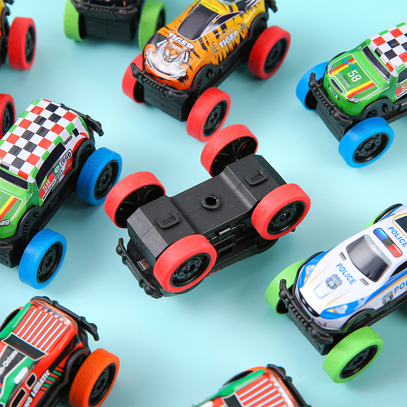 Douyin tin car, Little car, Big Foot, Monster street stall, Rebound car, children's toy car, racing car, gift, kindergarten small gift Application Scenario