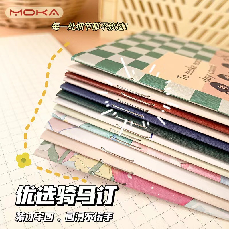 Creative new, fresh and cute hand-held notebook, sewing notebook, cute notepad, notebook, e-commerce gift, small present Application Scenario