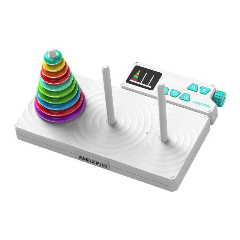 Tower of Hanoi Primary School 10th Floor 8 8th Floor 6 Children's Brain thinking Training Toys for 3 to 6 years old, 14 years old logic Item Picture