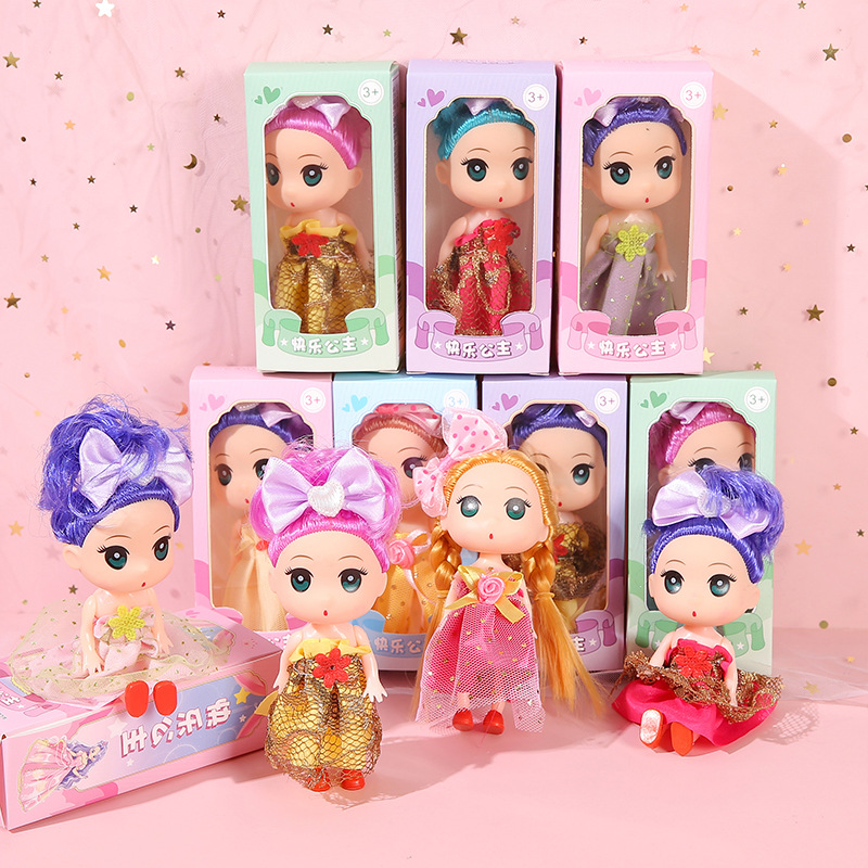 12 cm foggy box doll gift box for girls and children. School opening gift for kindergartens full figure