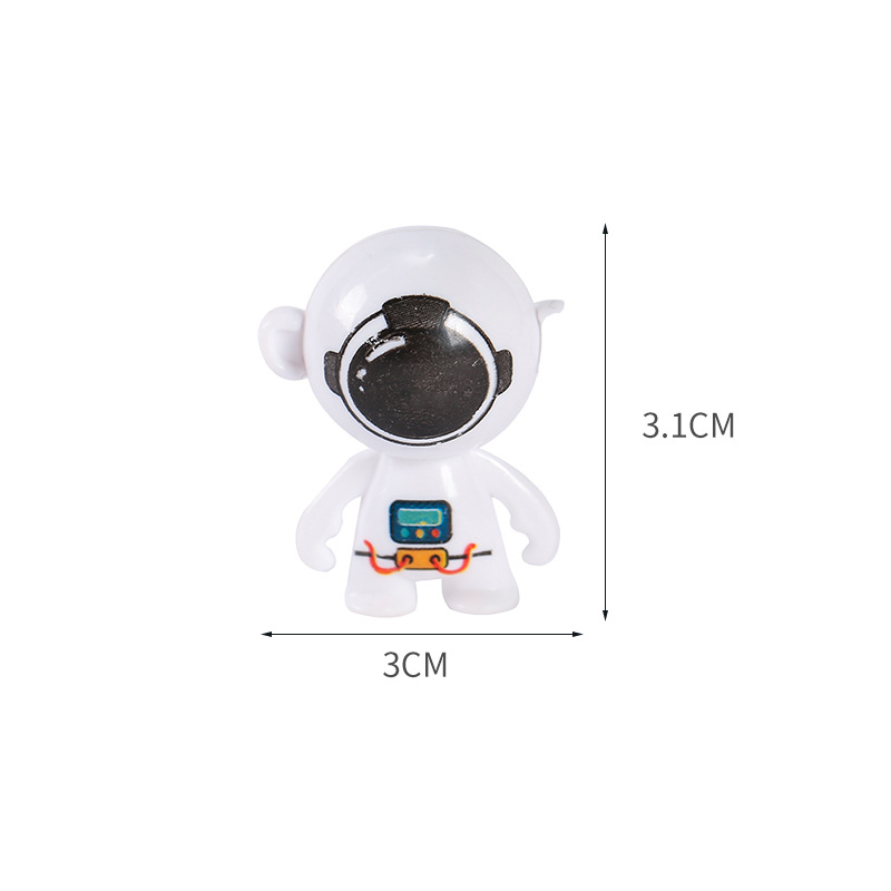 Mini untoppleable dolls, upside-down astronaut cartoon cute figurines, children's small toys, the same style as Douyin Internet celebrities Item Picture