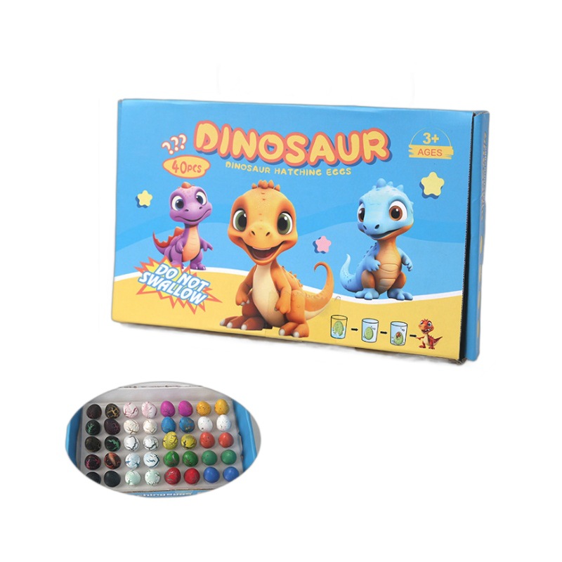 Cross-border dinosaur eggs, soaked in water, expand, crack and hatch, children's toys, dinosaur animal molds, blind boxes, set up stalls Item Picture