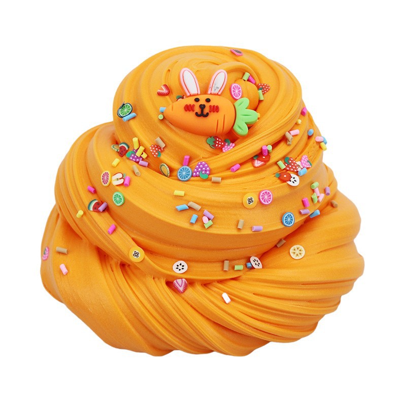 Cross-border customized fruit butter slime, cotton Slime, Pineapple Strawberry Fruit Slime toy 200ml Item Picture