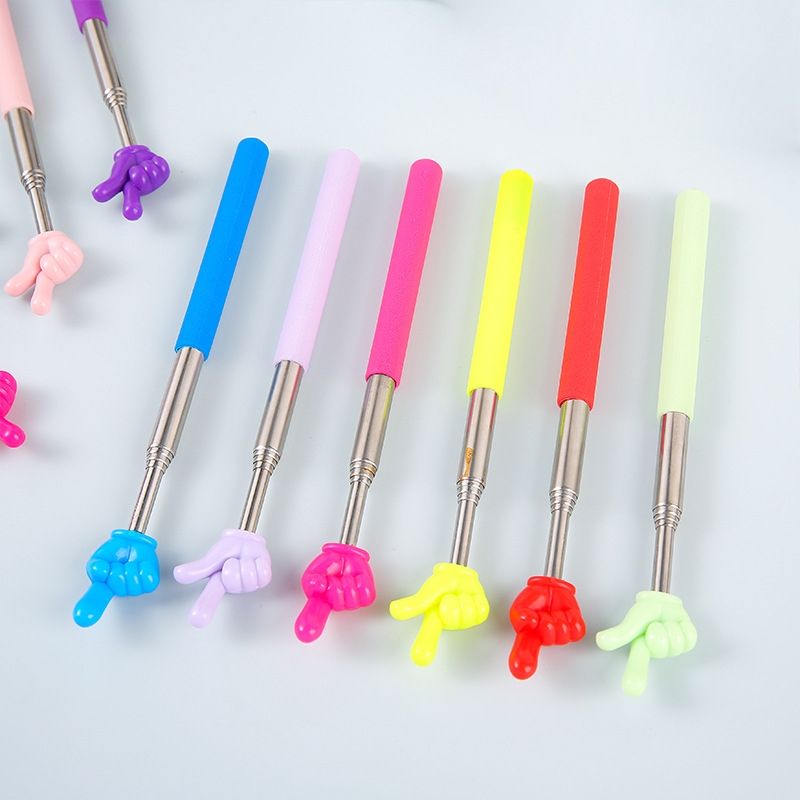 55cm telescopic finger reading stick, finger stick, children's reading, telescopic teaching stick, command stick, teaching stick, telescopic little hand Application Scenario