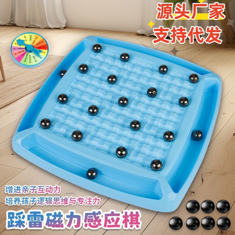 Induction magnetic chess Douyin hit battle magnetic chess parent-child interactive educational tabletop game children's toys cross-border Application Scenario