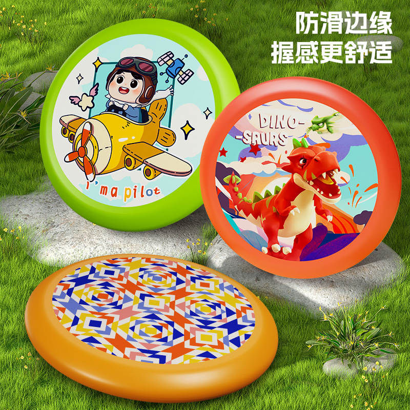 Cross-border best-selling children's soft frisbee, flying saucer sports toys, outdoor hand-thrown darts, and parent-child boys' and girls' toys Application Scenario