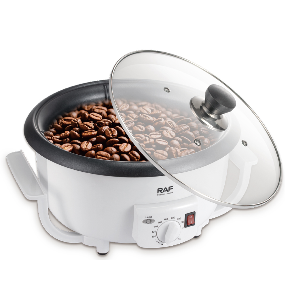 RAF European standard cross-border household coffee roaster, bean roasting machine, health pot, peanut stir-frying pot, bean roasting machine Specification drawing