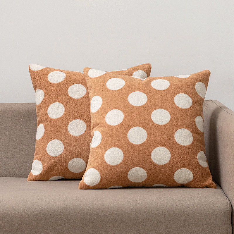 抱枕/靠垫/黑色皮抱枕/靠枕靠背/仿兔毛靠垫细节图