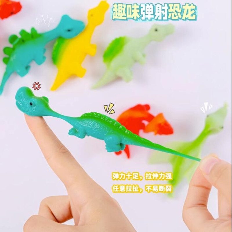 Creative dinosaur ejection children's cute toys reward the whole class of primary school students with fun points to exchange for gifts Application Scenario