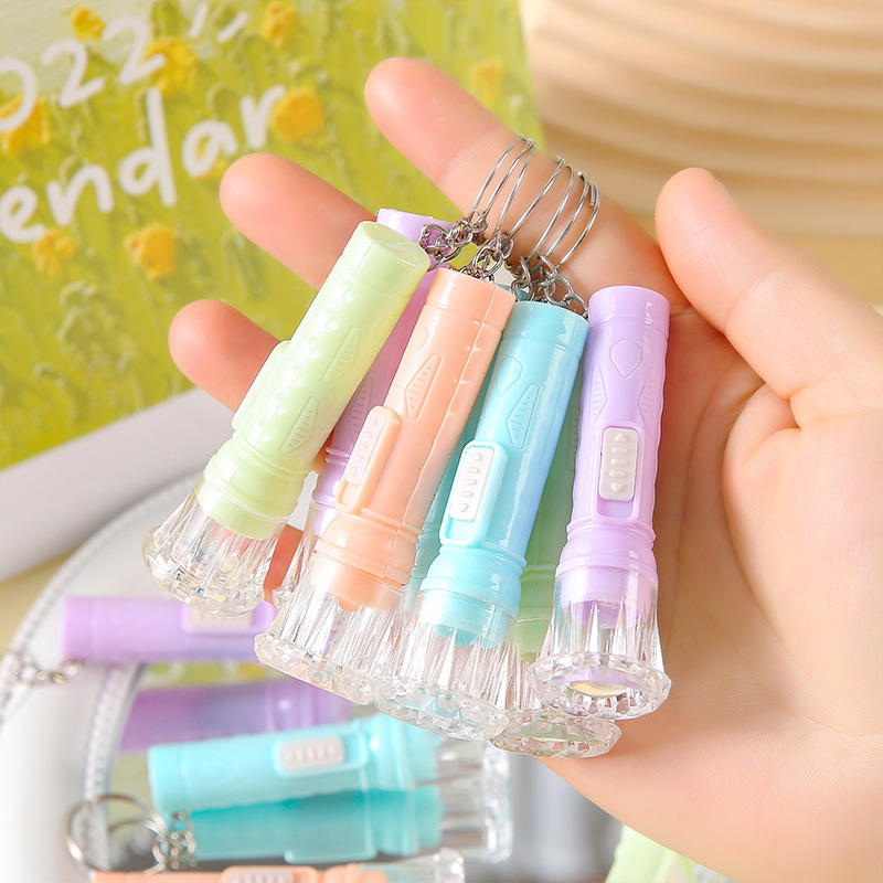 Luminous toys, small gifts, super bright small flashlights, convenient mini lighting flashlights, kindergarten children's prizes and gifts full figure