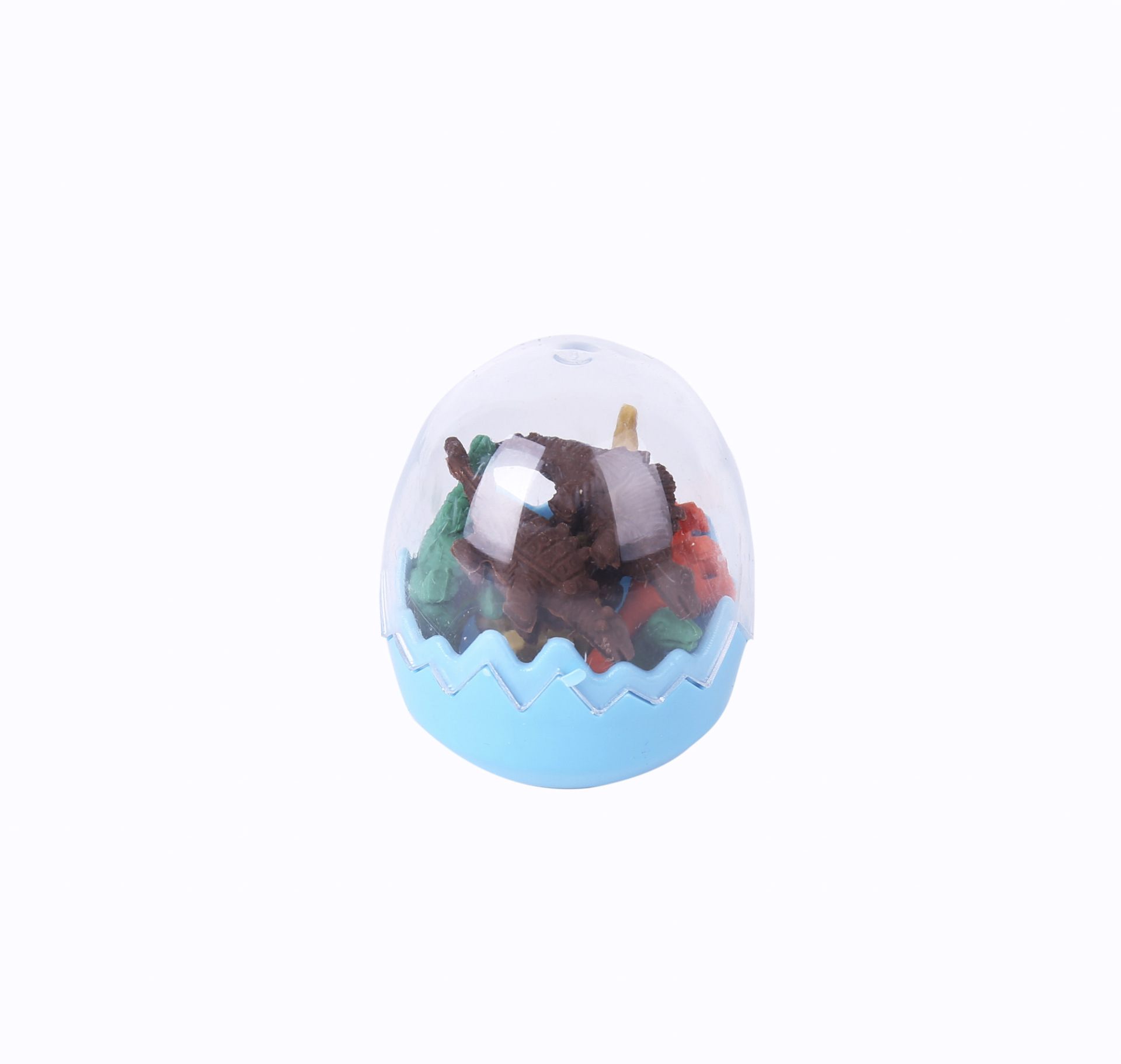 Dinosaur egg eraser, Korean version creative student prize, children's cartoon eraser, stationery for kindergarten writing and correction Item Picture