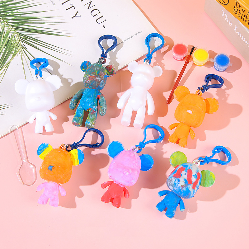 Wholesale of Fluid Bear material kits, diy handcrafted fluid bear paint, street stall supplies, wholesale of fluid accessories Specification drawing